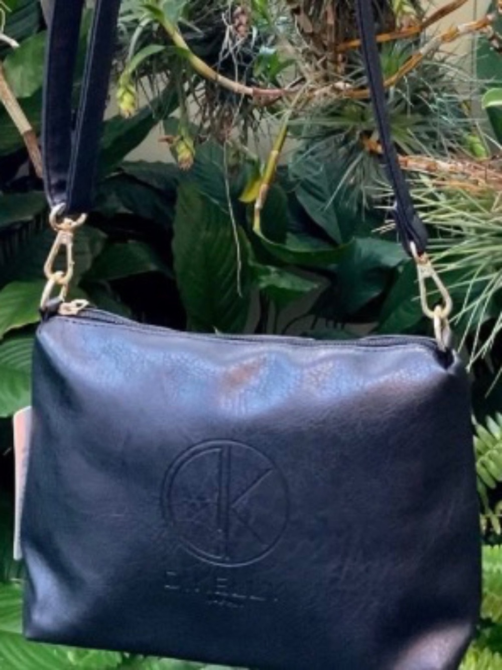 D. Kelly Japan Black Leather Purse NWT